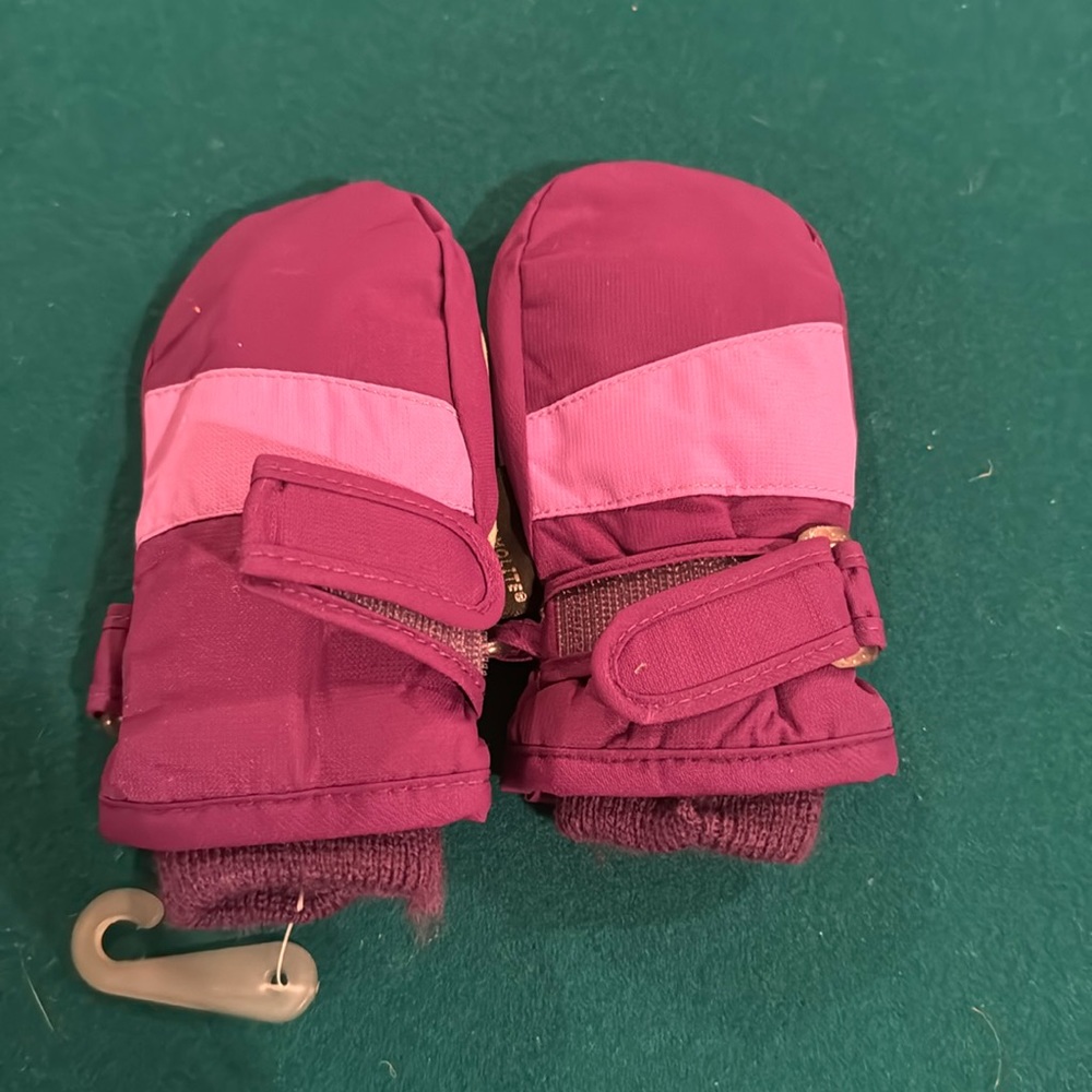 Purple mittens